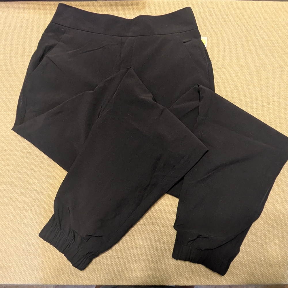 All in Motion XS Black Lined Woven Jogger